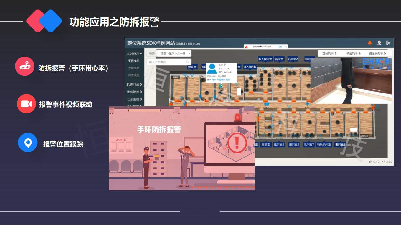 智能办案中心定位系统方案