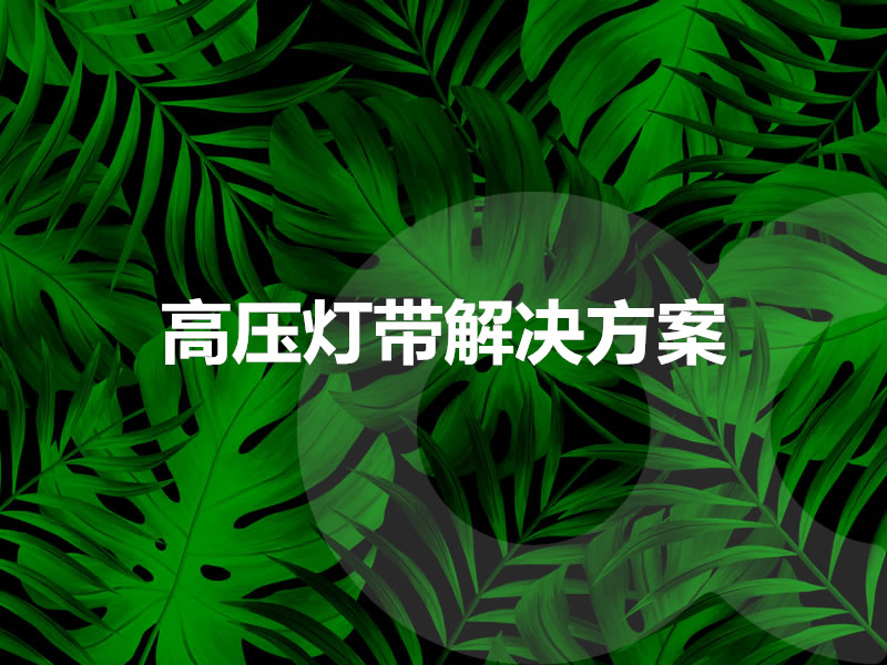 高压灯带解决方案