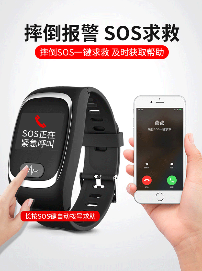 智能健康监测手表方案