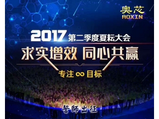 热烈庆祝赛亿精英2017年第二季度夏耘大会胜利召开