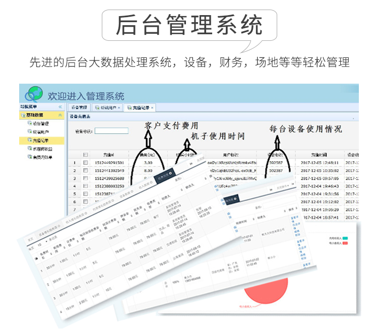 共享足疗机方案的台管理系统